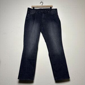 David Bitton Jackson Denim Jean Pant Men 38x32 Stretch Tall Big Punk Y2k Black